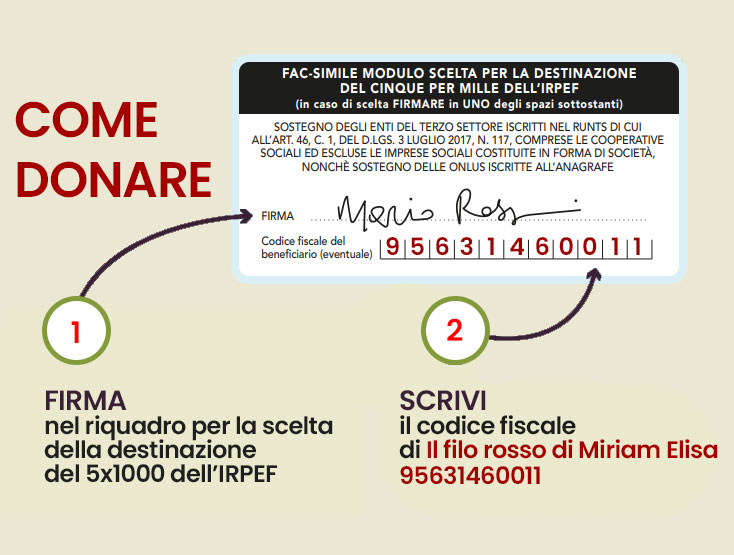 Come donare 5x1000
